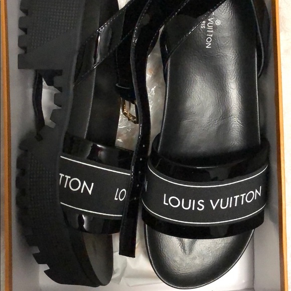 louis vuitton laureate platform sandal